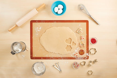 Mrs. Anderson's Baking Non-Stick Silicone Baking Mat - Reusable Oven Liner & Pastry Mat - For Breads, Cookies, Roasting & More - Baker’s Essential...