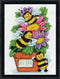 Design Works Crafts Bee Kind Counted Cross Stitch Kit...