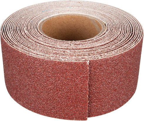 Performance Tool W3051 80-Grit Emery Cloth Roll - 15ft x 1.5in, Perfect for Woodworking, Metalworking, and DIY Projects...