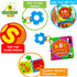 ABC Friends Magic Color Bath Books - 4 Bath Book Set - Educational Baby Bath Toys - Magic Appearing Animals in Water - Teething Toys for Babies - ...
