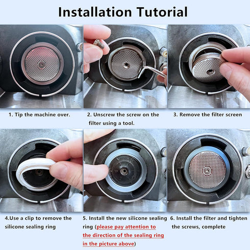 NEOUZA 54mm Brewing Group Head Silicone Gasket 2Pcs Espresso Machine O-Ring Compatible with Breville Sage 450/500/810/860/810/840/870/875/878 Coff...