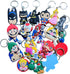 20pcs Key chain Key Goodie Bag Stuffer Christmas Gift Holiday Charms for Kids Birthday Party Favors School Carnival Reward Prizes Decoration Suppl...