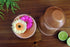 25 Disposable Mini Palm Leaf Bowls, 6.3 oz, Round 5" Small Dessert Bowls, Dip Bowls, Charcuterie Cups, Dipping Sauce Cups, Condiment cups, Eco-Fri...