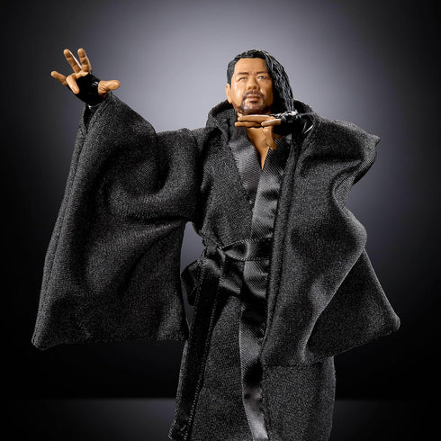 Mattel WWE Elite Action Figure & Accessories, 6-inch Collectible Shinsuke Nakamura with 25 Articulation Points, Life-Like Look & Swappable Hands...