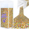 Hemway Craft Glitter Shaker 130g / 4.6oz Glitter for Arts, Crafts, Resin, Tumblers, Nails, Painting, Decoration, Festival, Cosmetic, Body - Chunky...
