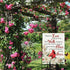 Those We Love Don't Go Away Cardinal Spring Small Decorative Inspirational Garden Flag, Summer Red Bird Yard Gardenia Outside Memorial Faith Grave...