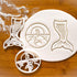 Set of 2 Mermaid cookie cutters (Designs: Sunset and Tail), 2 pieces - Bakerlogy...