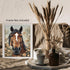Posterizer 1 pcs- Brown horse with wild yellow flowers-Art for Animal Lovers-Floral Botanical Art- Gift for Men Women Teens-decor for Bedroom, Off...
