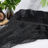 BENECREAT 2yard Black Mesh Fabric, Polyester Hexagon Tulle Netting for Bag Making, Inner Linings and Wash Bags, 61 inch Wide...