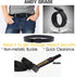 Nylon Tactical Military Men Belt Webbing Canvas Web Belts with Plastic Buckle No Metal Nickel Free, 2 Pack...