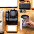 Eco-Fused Camera Lens Pouches - Microfiber Lens Cloth Bag - 4 Pack - Soft Camera Wraps for Multi-Sized Lenses and Accessories - Camera Bag Inserts...