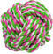 Rope Dog Toy, 3.75-Inch Rope Ball, Multi Color...