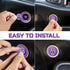 Car Push Start Button Cover for Dodge Challenger Charger Dart Accessories 2015-2024, Engine Start Ignition Kit Cover Emblem Badge Unique Stylish D...