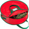 Handy Laundry, Christmas Wreath Storage Bag - Durable, Tarp Material, Zipper, Sturdy Carry Handles, Pest Protection - Ideal Home, Garage Organizat...