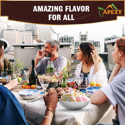 APEXY Authentic Prawn Crackers Uncooked, Crispy and Delicious Shrimp Chips for Party Appetizers and Snacks, Cook and Serve, 8 oz (227g), Multi Col...