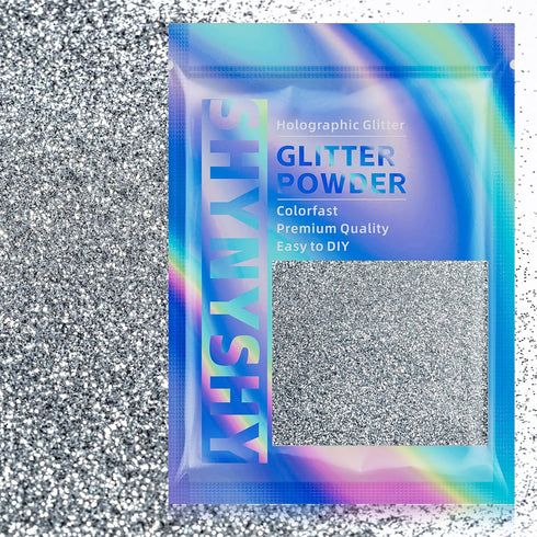Glitter Powder for Resin Ultra Fine, 150g Spray Glitter for Tumblers, Makeup Face Eye Hair Body, Crafts Painting Arts, Nail Art DIY Decoration (Fl...