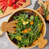 Totally Bamboo Salad Hands – Bamboo Salad Serving Utensils for Serving & Tossing...