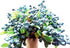 Mistari 10 Pack Artificial Flowers California Faux Blueberries Artificial Stems for Decorating Blueberry Picks Fruit Fake Silk Flowers Home Decora...