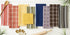 DII Assorted Woven Kitchen Set, Dishtowel, 18x28, Dishcloth, 13x13, Spice, 5 Piece...