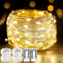 Metaku 2 Pack 33Ft 100 LED Fairy Lights Battery Operated String Lights with Remote Timer, LED Twinkle Lights for Bedroom, Party, Wedding, Centerpi...