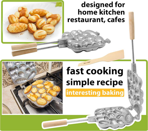 Assorted Cookies Without Filling - 11 Aluminum Marker Pastry Baking Tool...