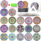 Tontut 18 pcs diamond painting coasters with holder ?DIY diamond art mandala coasters Diamond painting kits for beginners, art craft supplies for ...