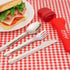 ZOKU Coca-Cola Pocket Utensil Set | Stainless Steel Fork, Knife, and Spoon Nest in Hygienic Case | Portable Design for Travel, School, Work, Picni...