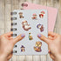 Pack 50 PCS Otter Stickers Cute Bank Beaver Animal Vinyl Decals Waterproof Label Decoration Water Bottles Bumpers Skateboard Guitar Phone Case Ite...