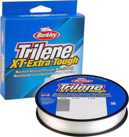 Berkley Trilene® XT®, Clear, 8lb | 3.6kg, 330yd | 301m Monofilament Fishing Line, Suitable for Saltwater and Freshwater Environments...