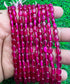 13.5 Inch 1 Strand Ruby Tourmaline Quartz 48 Pieces Approx Beads Size 7x5mm Shape Oval Cut Smooth Making, Beading & Craft Supplies 7$ST03D04...