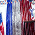 LOLStar 4th of July Decorations, 3Pack Red White Blue Labor Day Party Decorations Tinsel Foil Fringe Curtains, Photo Booth Prop Streamer Backdrop ...