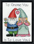 Design Works Crafts Gnome Love Counted Cross Stitch Kit, by The Yard...