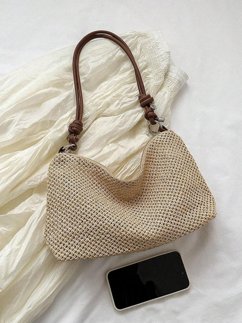 Verdusa Women's Straw Hobo Shoulder Bags Woven Tote Handbag Summer Crochet Purse...