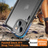 Cozycase Compatible with iPhone 13 Waterproof Case - Full Body Dustproof Shockproof Built-in Screen Protector Rugged Waterproof Case for iPhone 13...