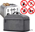 VOSDANS 4 Slice Toaster Cover with Removable Bottom 2-in-1 Toaster Bag with Pockets Toaster Storage Bag with Handle, Dust and Fingerprint Protecti...