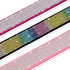 Didog Rhinestone Dog Collar with Soft Lining, Sparkling Crystal Diamond Girl Dog Collars with Soft Warm Pad for Medium Large Dogs, Pink, M...