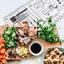 Culinary Ruler Acrylic Cutting Reference Template Cooking Measurement for Food Essential Kitchen Tool with Weight Temperature Baking Conversion Ch...