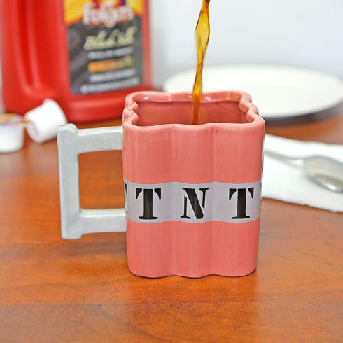 TNT Dynamite Ceramic Coffee Mug - Fairly Odd Novelties - Funny Explosive Bomb Tea Cup Gift...