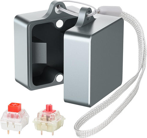 HONKID Switch Opener Aluminum Keyboard Switch Opener for Cherry MX Gateron Kailh Box Outemu Akko and Panda Mechanical Switches with Metal Magnet (...