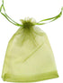 ATCG 50pcs 8x12 Inches Large Drawstring Organza Bags Decoration Festival Wedding Party Favor Makeup Pouches (Green)...