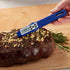 Taylor 9877FDA Compact Waterproof Digital Food Thermometer, 2.81 Inch Stem Length with FDA-Recommended 1.5mm Probe, NSF Certified, Blue...