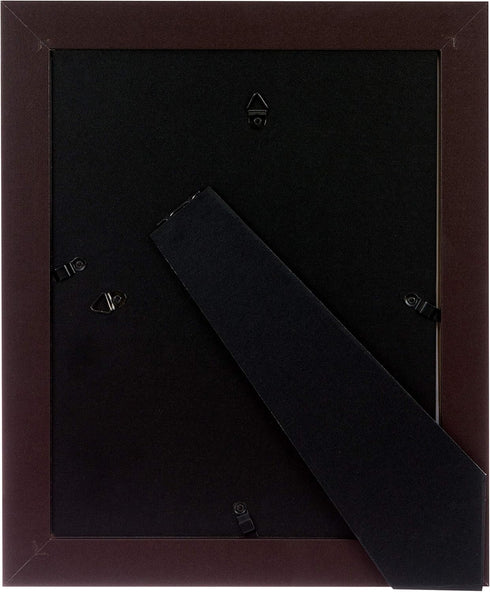 Kiera Grace Classic Langford Wooden Picture Frame, 8" x 10", Dark Brown...