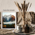 Posterizer 1 pcs-beautiful nature scene with evergreen trees and mountains 4-Landscape & Nature Art-Gift for Art Lovers-Decor for Home & Office- u...