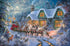 Ledgebay Paint by Numbers Kit for Adults: Christmas Magic Paint by Number Kit – Full Set of Acrylic Replacement Paints – Vacuum Sealed for Freshne...