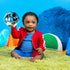 Bright Starts Oball Grippin' Goals Rattle Soccer Ball - Black & White, Easy-Grasp Toy for Newborn and Up...