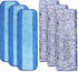 6pcs Mop Pads Replacement, Washable Microfiber Cleaning Pad Reusable Mop Pads Replacement, Hardwood and Multi-Surface...