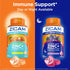 Zicam Sleep + Immune Support. Zinc, Gummy Supplement, Blackberry Lavender Flavor, Vitamin C and Vitamin D, 3mg Melatonin per serving, 70 Count...