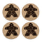 Hexagon Meeple - Board Game Coasters (qty 4)...
