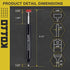KOTTO Solder Sucker, No Clog Aluminum Desoldering Pump, Desoldering Tools with Powerful Vacuum Suction for Removal & Repair, Heat Resistant Silico...
