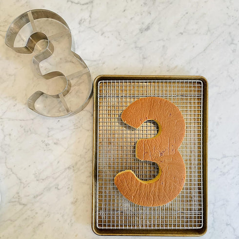 Ateco Extra Large Number 4 Cake Cutter...